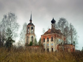 Башкино, урочище. Церковь иконы Божией Матери 