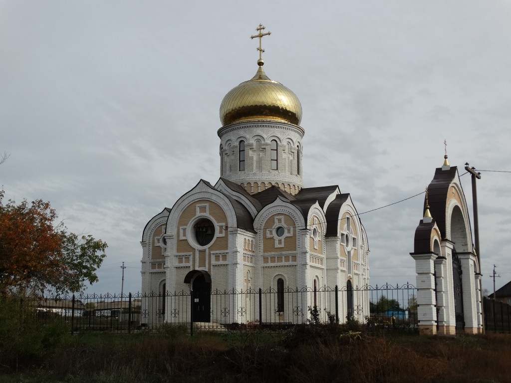 Церковь Николая Чудотворца, Никольское (Сакмарский район, Оренбургская область). фасады