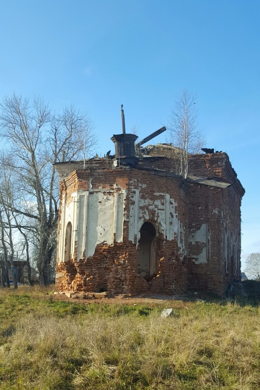 Кокшарова. Церковь Рождества Пресвятой Богородицы. фасады