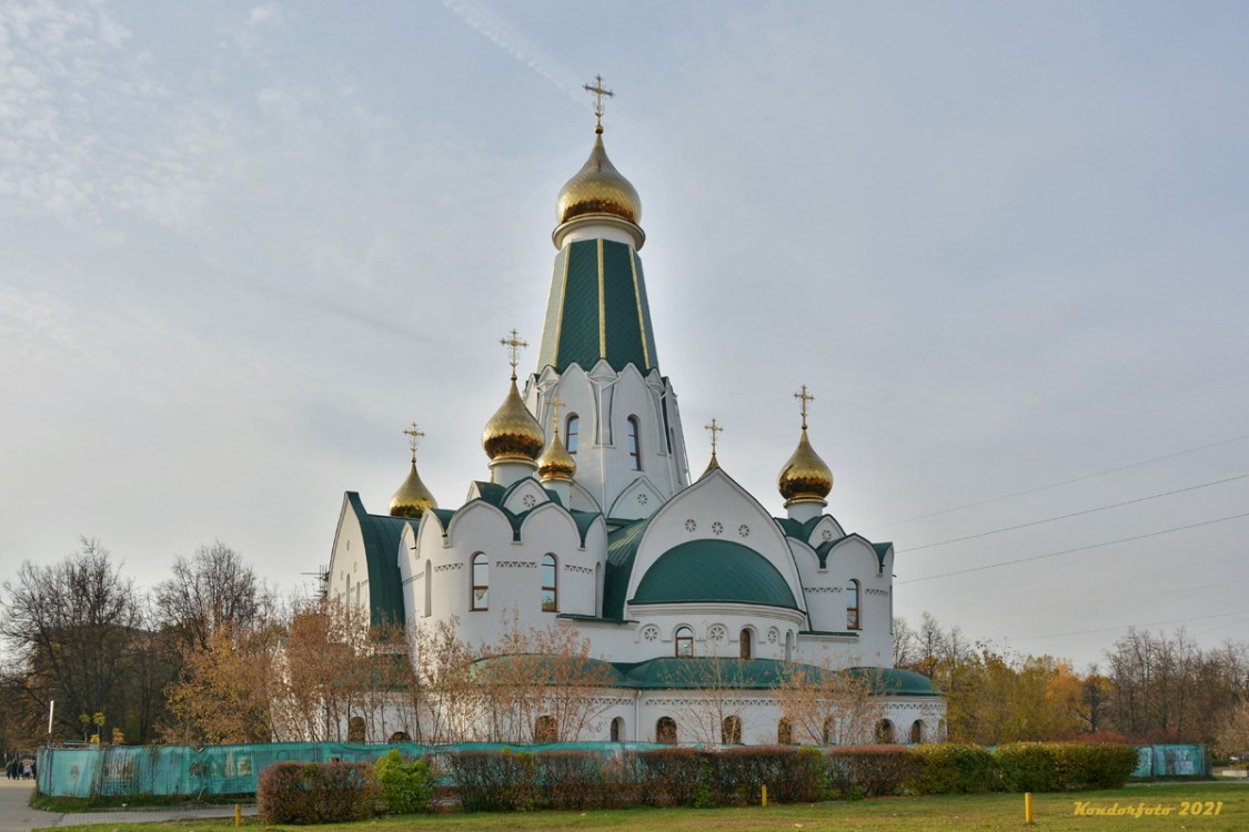 Северное Измайлово. Церковь Саввы Сторожевского в Северном Измайлове. фасады