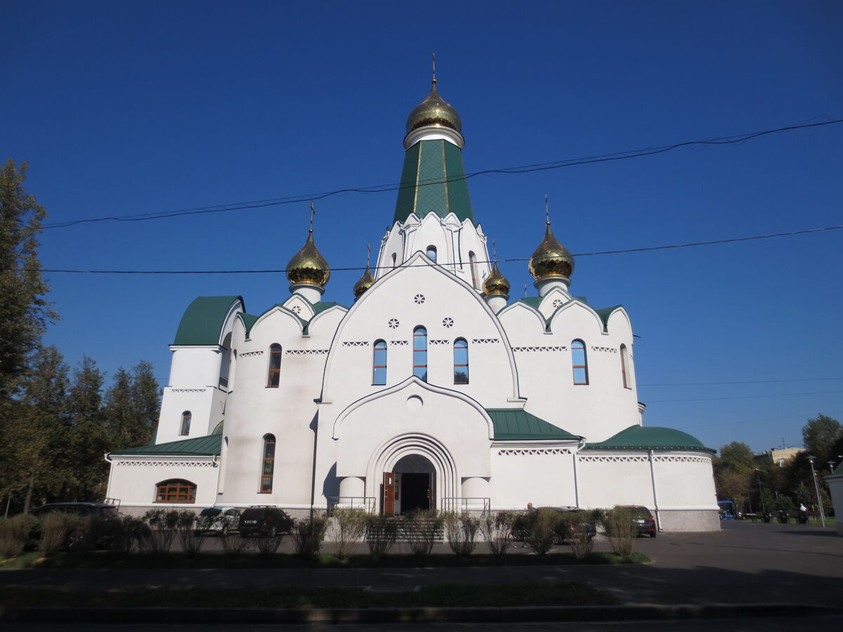 Церковь Саввы Сторожевского в Северном Измайлове, Северное Измайлово (Восточный административный округ (ВАО), г. Москва). фасады