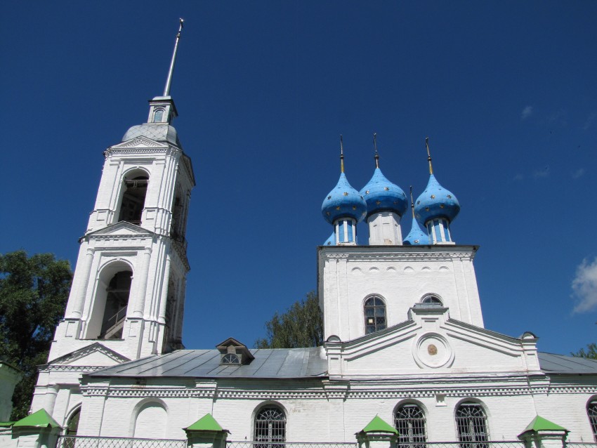 Аббакумцево. Церковь Благовещения Пресвятой Богородицы. фасады