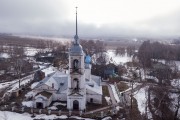 Церковь Благовещения Пресвятой Богородицы, Западный фасад<br>, Аббакумцево, Некрасовский район, Ярославская область