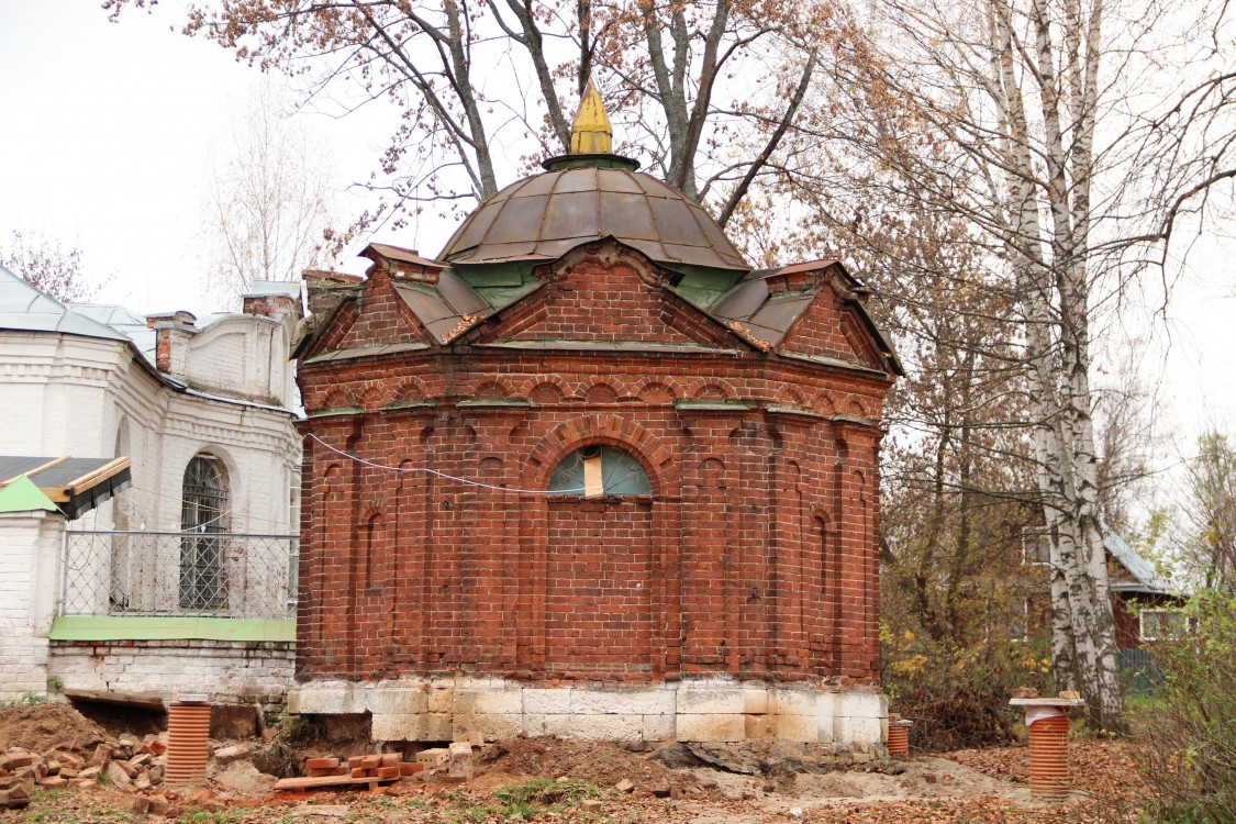 Неизвестная часовня, Аббакумцево (Некрасовский район, Ярославская область). фасады