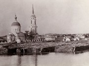 Церковь Казанской иконы Божией Матери (старая), Новодевичье с Волги, 1926 г. Источник: Информационный ресурс газеты «Время» муниципального района Шигонский Самарской области<br>, Новодевичье, Шигонский район, Самарская область