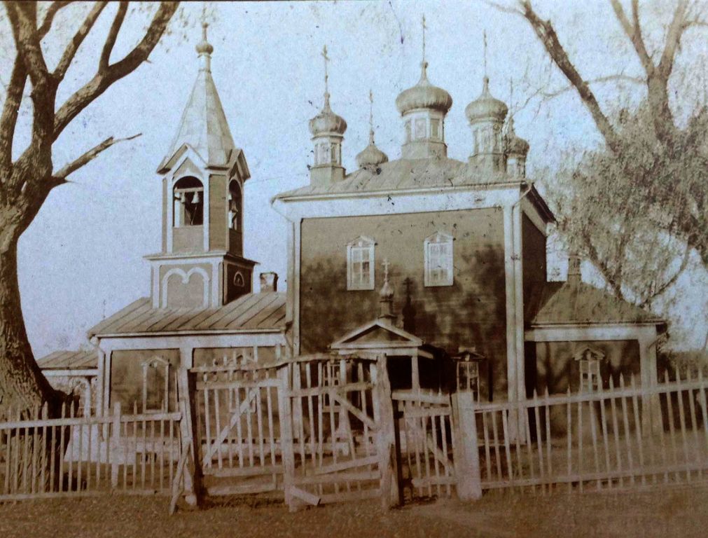 Зарайск. Церковь Спаса Преображения единоверческая. архивная фотография, Почтовая фотооткрытка 1900-х годов