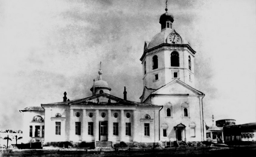 Зарайск. Церковь Усекновения главы Иоанна Предтечи (старая). архивная фотография, Фото с сайта http://umoc.3dn.ru/photo/4