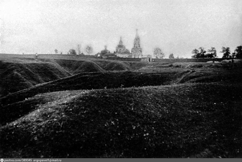 Зарайск. Церковь Рождества Пресвятой Богородицы на кладбище. архивная фотография, Фото с сайта https://pastvu.com/p/389345