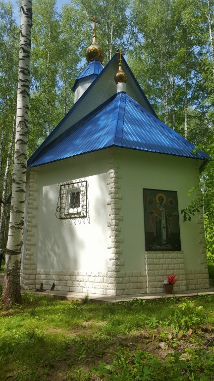 Тавда. Церковь Николая Чудотворца на источнике Тавдинский Ржавец. фасады