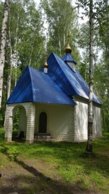Тавда. Церковь Николая Чудотворца на источнике Тавдинский Ржавец