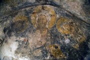 Церковь Спаса Преображения в Лагами, Фреска конхи апсиды нижней церкви Св.Варвары<br>, Местиа, Самегрело и Земо-Сванети, Грузия