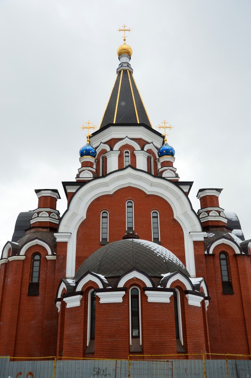 Салтыковка. Церковь Почаевской иконы Божией Матери (новая). фасады