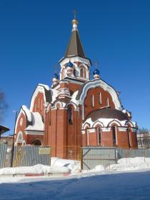 Салтыковка. Церковь Почаевской иконы Божией Матери (новая)