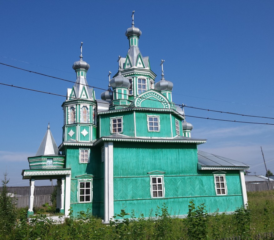 Церковь Серафима Саровского при ФКУ ЛИУ-3, Ракпас (Княжпогостский район, Республика Коми). фасады