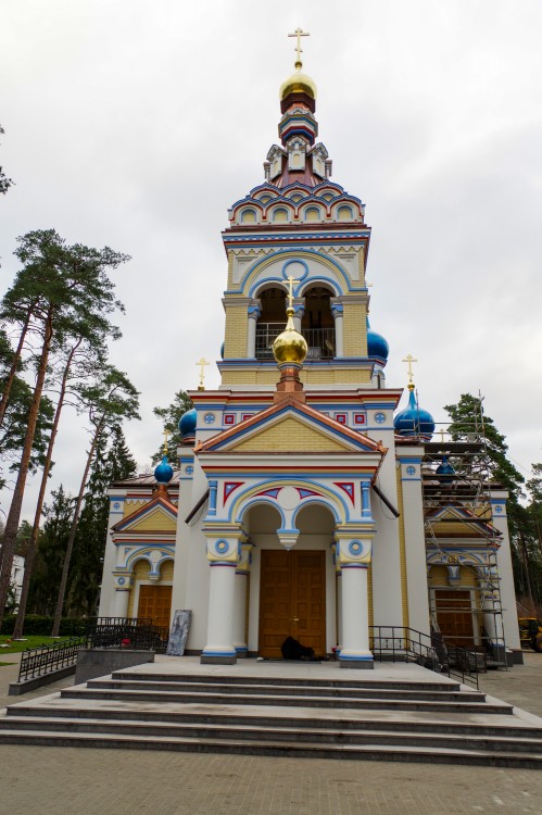 Церковь Казанской иконы Божией Матери в Дзинтари, Юрмала (Юрмала, город, Латвия). фасады, Вид храма при завершении строительства.