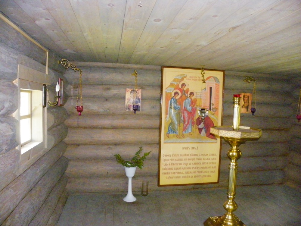 Часовня Александра Свирского, Рауталахти (Питкярантский район, Республика Карелия). интерьер и убранство