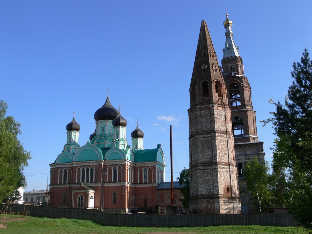 Церковь Троицы Живоначальной, Яранск (Яранский район, Кировская область). фасады