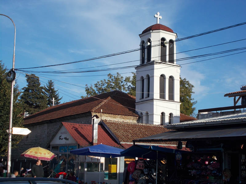 Струга. Церковь Георгия Победоносца. фасады, вид с северо-запада