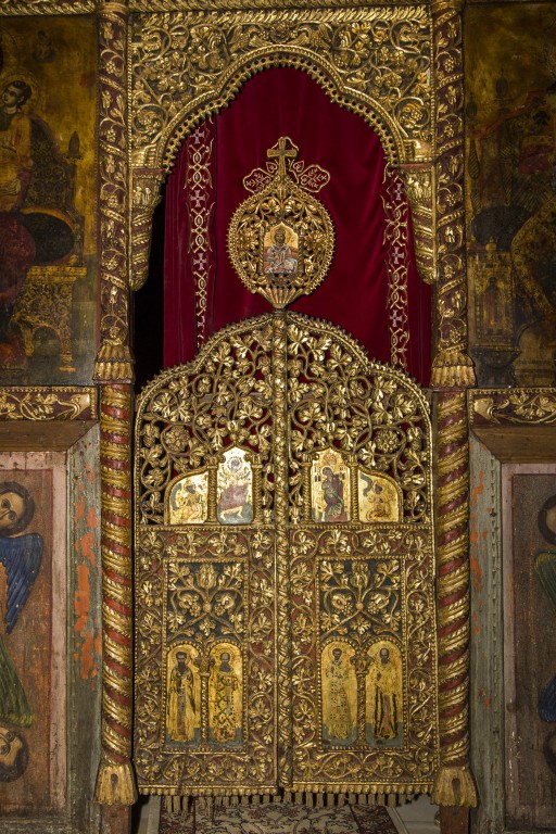 Монастырь Наума Охридского. Церковь Михаила и Гавриила архангелов, Свети Наум (Северная Македония, Прочие страны). интерьер и убранство, царские врата