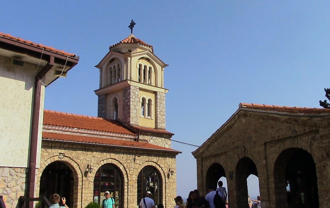 Свети Наум. Монастырь Наума Охридского. Неизвестная церковь. фасады