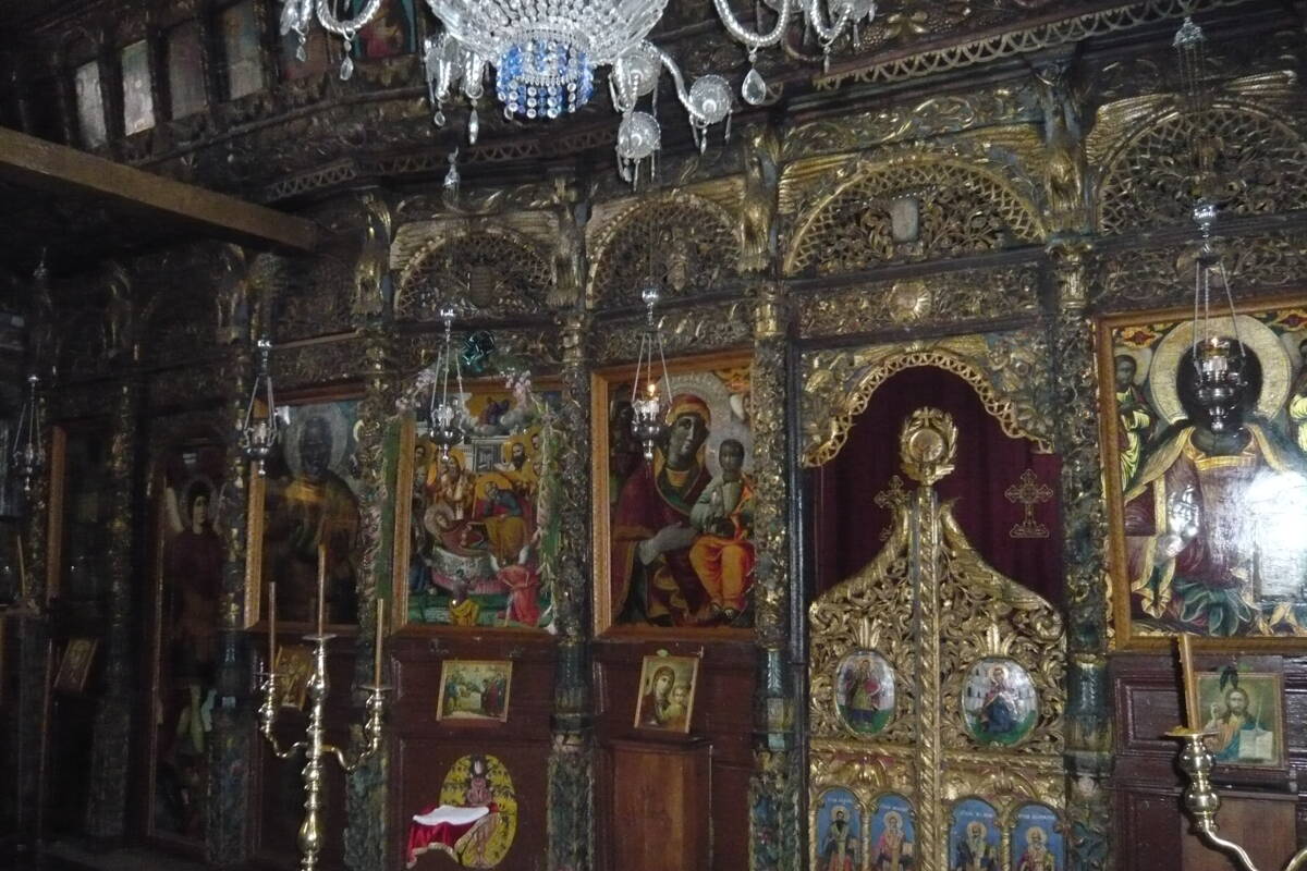 Церковь Успения Пресвятой Богородицы, Охрид (Северная Македония, Прочие страны). интерьер и убранство