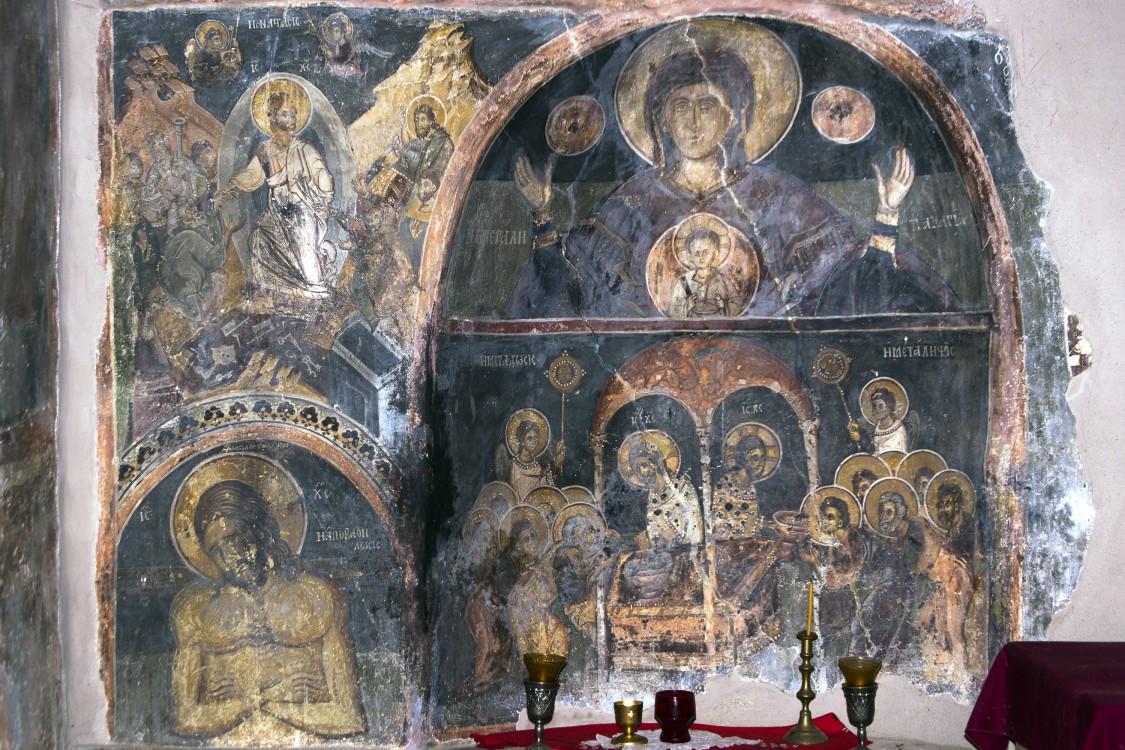 Охрид. Церковь Николая Чудотворца. интерьер и убранство, придел
