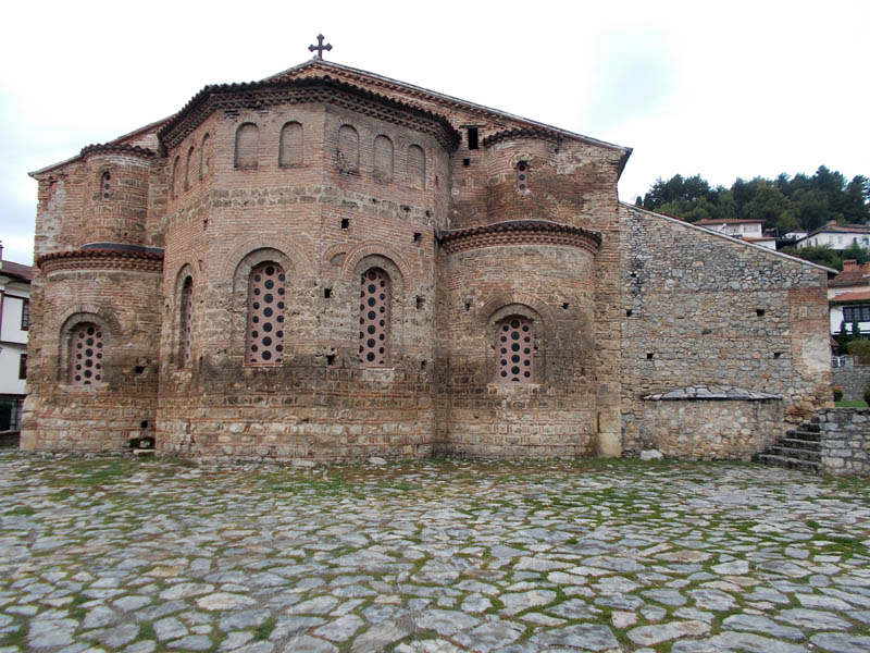 Охрид. Церковь Софии, Премудрости Божией. фасады, вид с востока