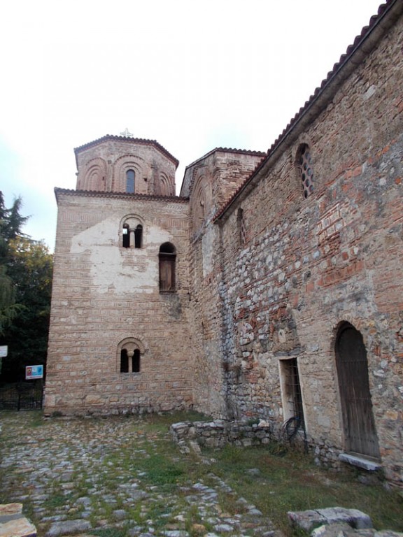 Охрид. Церковь Софии, Премудрости Божией. фасады, вид с юго-востока
