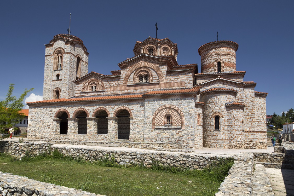 Охрид. Климентовский монастырь. Церковь Пантелеимона Целителя. фасады, южный фасад