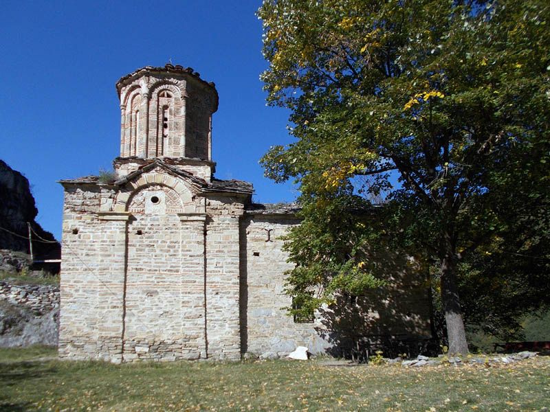 Долна-Матка. Николо-Шишевский монастырь. Церковь Николая Чудотворца. фасады, вид с юга