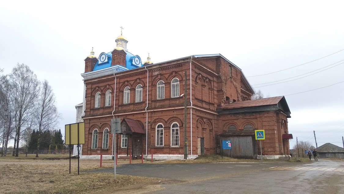 Церковь Андрея Первозванного, Суда (Уинский район, Пермский край). фасады