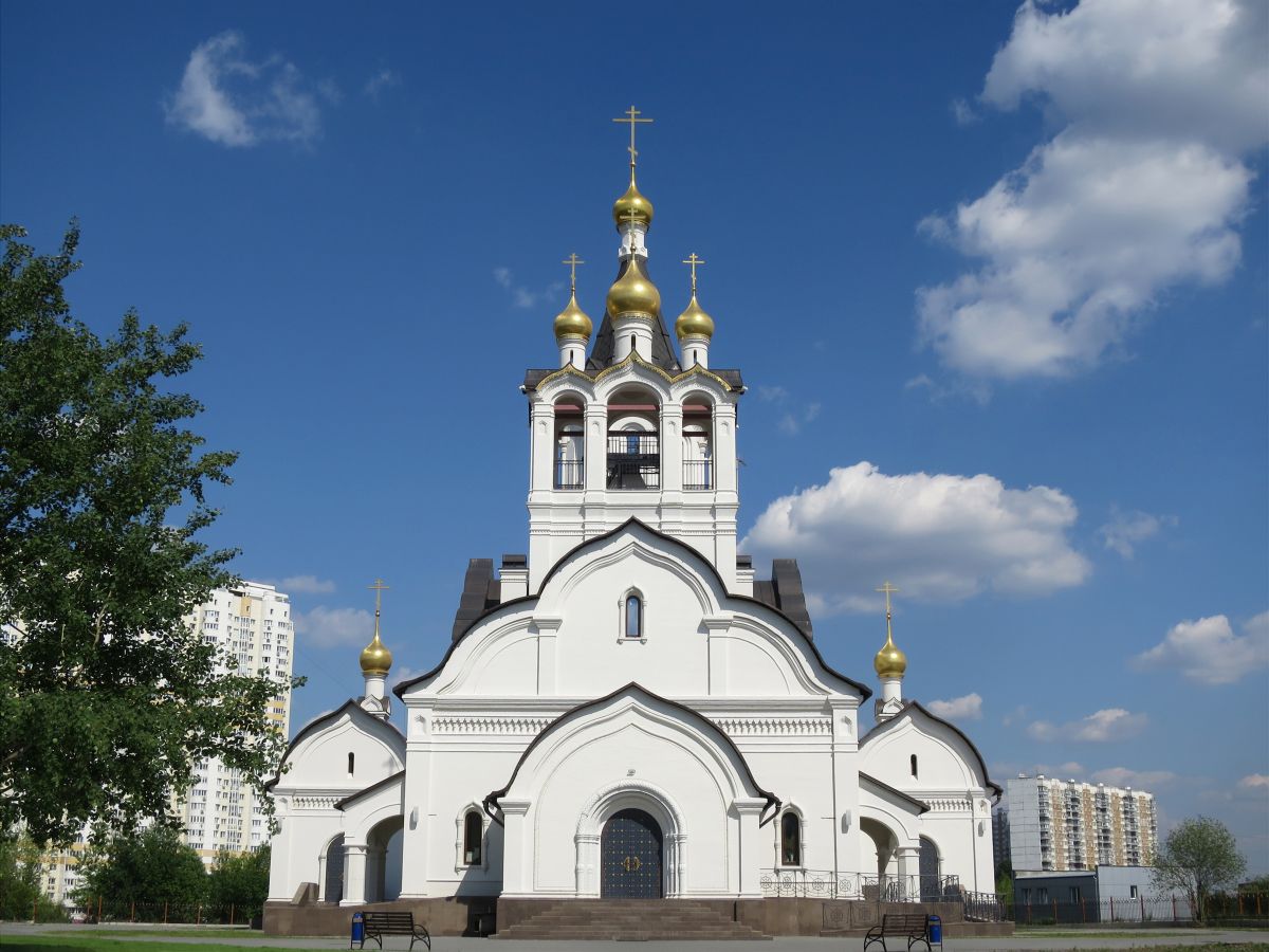 Церковь Константина и Елены в Митине, Митино (Северо-Западный административный округ (СЗАО), г. Москва). фасады