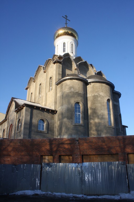 Поведники. Церковь Новомучеников и исповедников Российских. фасады