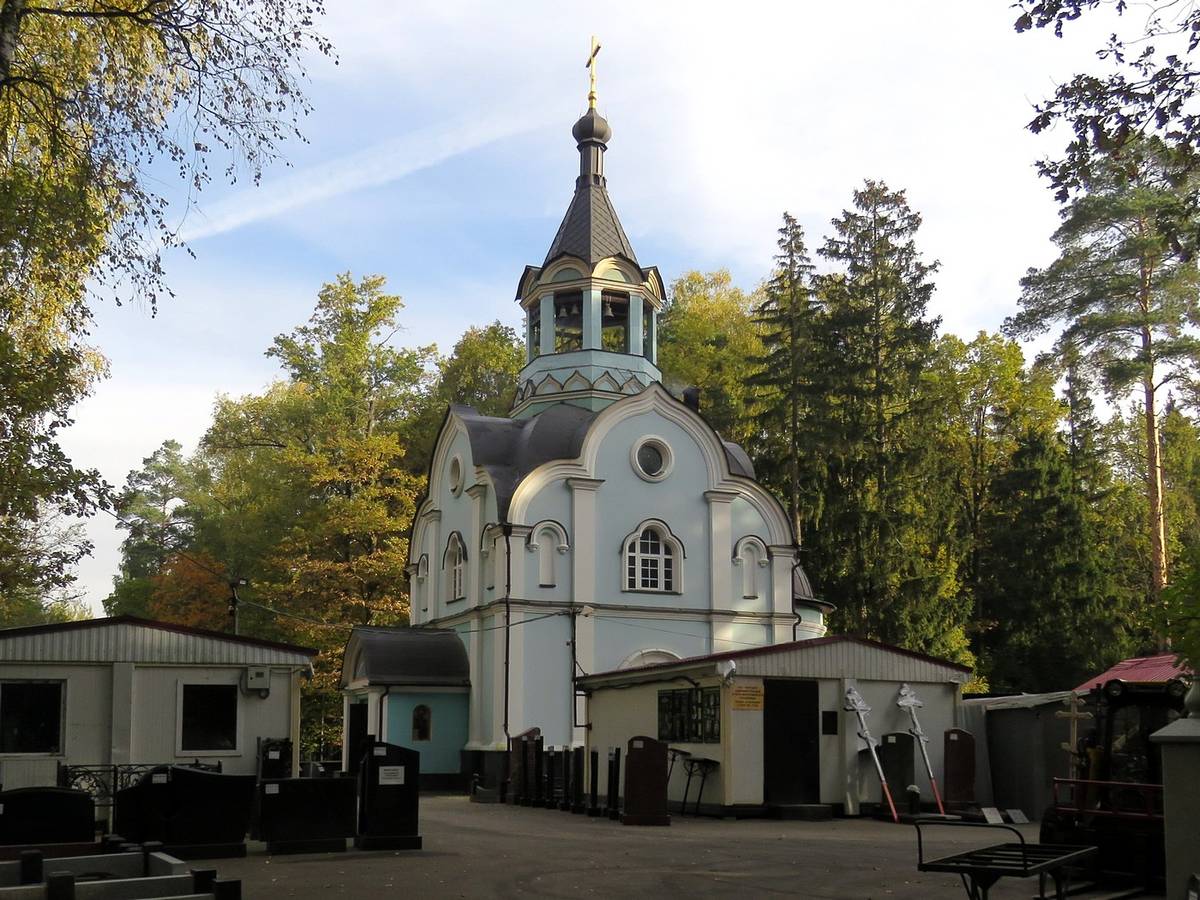 Часовня Гавриила Архангела на Старо-Марковском кладбище, Северный (Северо-Восточный административный округ (СВАО), г. Москва). фасады