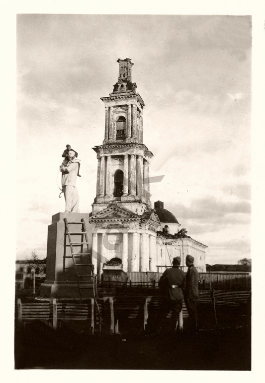 Церковь Георгия Победоносца, Верея (Наро-Фоминский городской округ, Московская область). архивная фотография, Фото 1941 г. с аукциона e-bay.de
