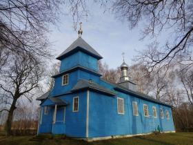 Большие Матвеевичи. Церковь Воздвижения Креста Господня