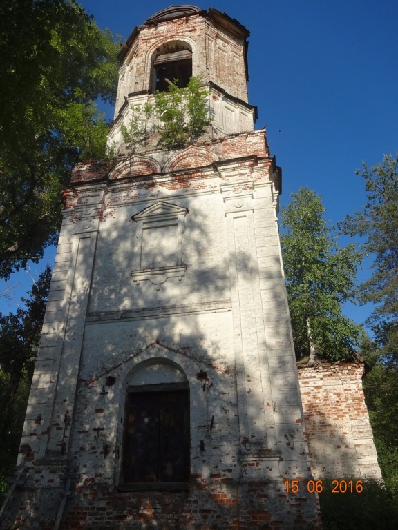 Перебатино, урочище. Церковь Николая Чудотворца. фасады