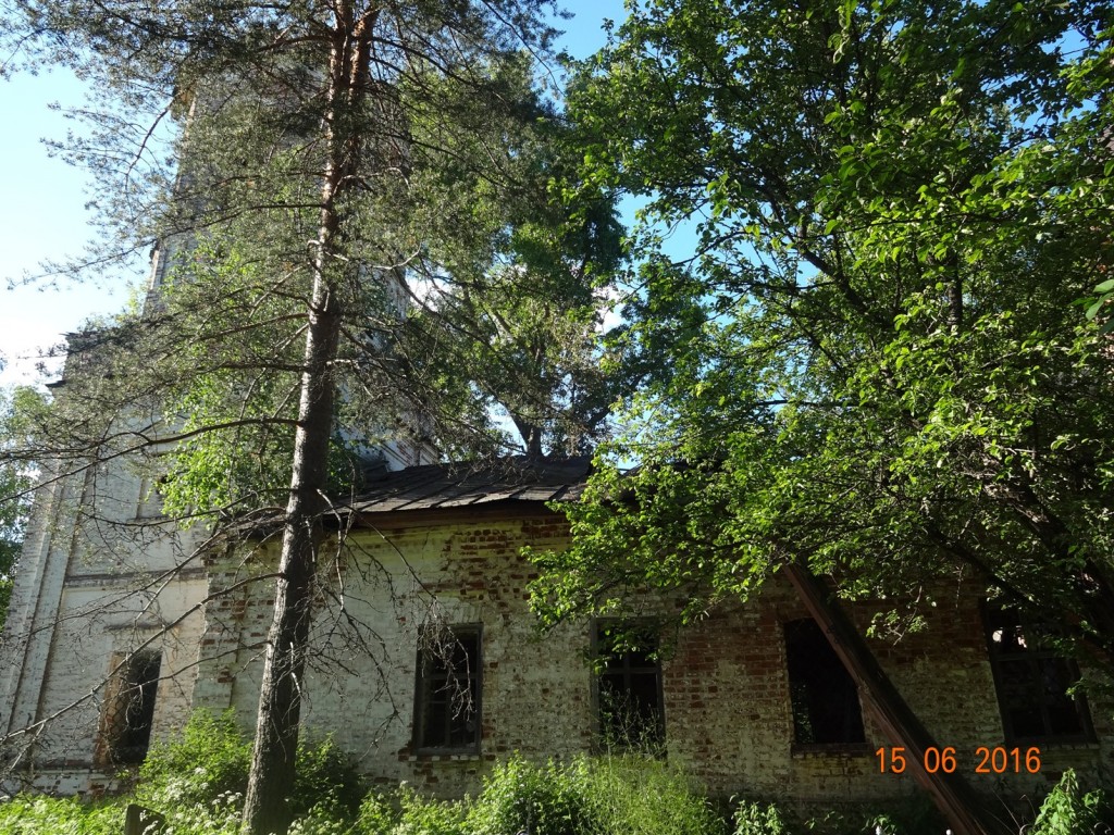 Церковь Николая Чудотворца, Перебатино, урочище (Вологодский район, Вологодская область). архитектурные детали