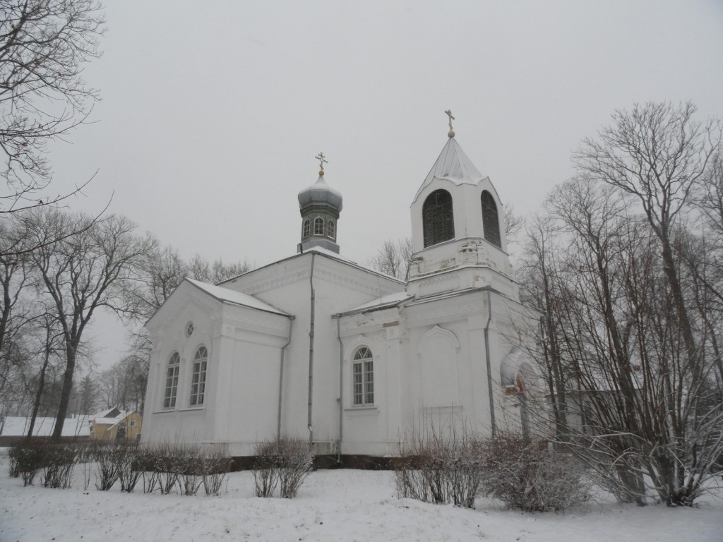 Векшняй. Церковь Сергия Радонежского. фасады