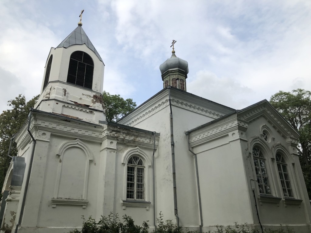 Векшняй. Церковь Сергия Радонежского. фасады, Векшняй. Сергиевская церковь. 