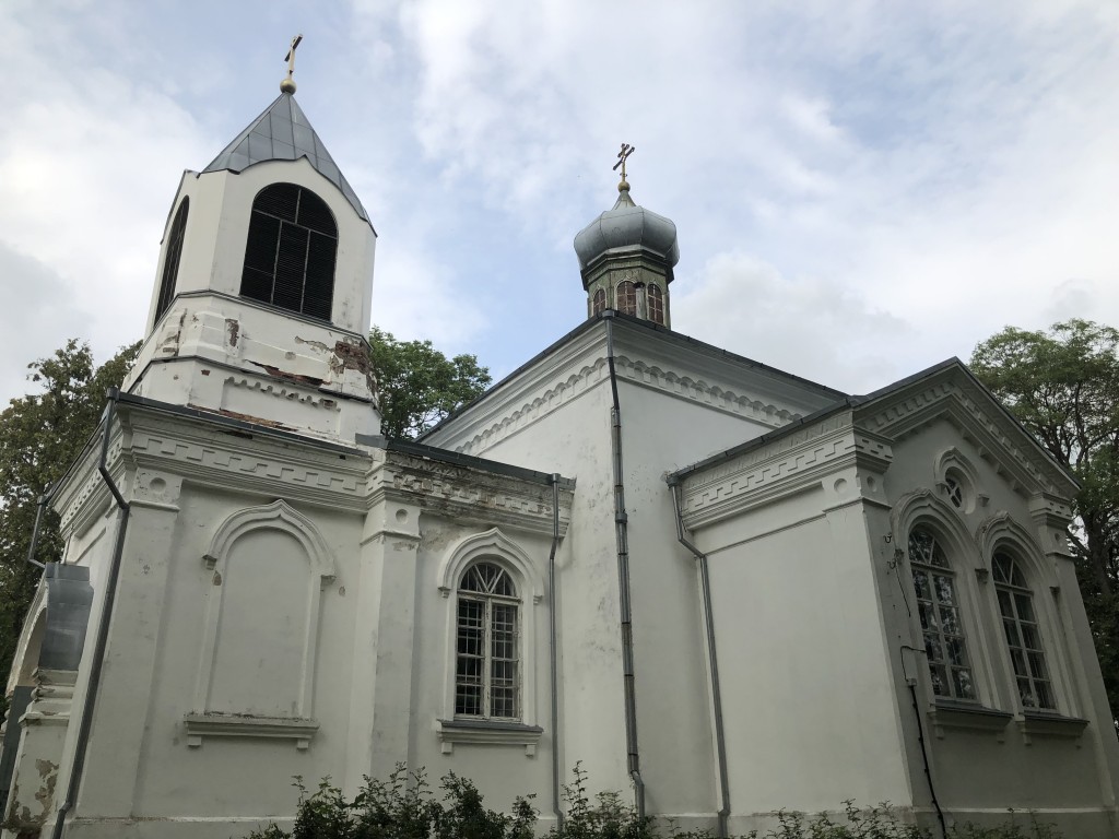 Церковь Сергия Радонежского, Векшняй (Шяуляйский уезд, Литва). фасады, Векшняй. Сергиевская церковь. 