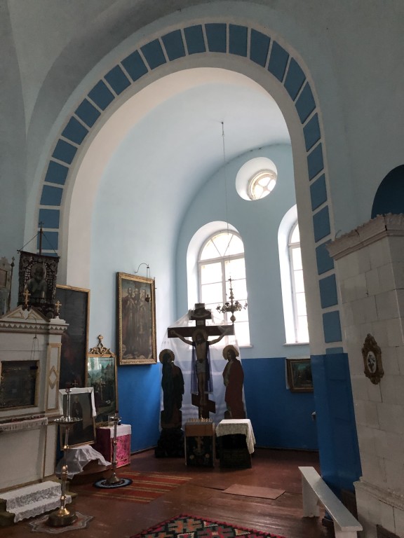 Церковь Сергия Радонежского, Векшняй (Шяуляйский уезд, Литва). интерьер и убранство, Векшняй. Сергиевская церковь. Интерьер.