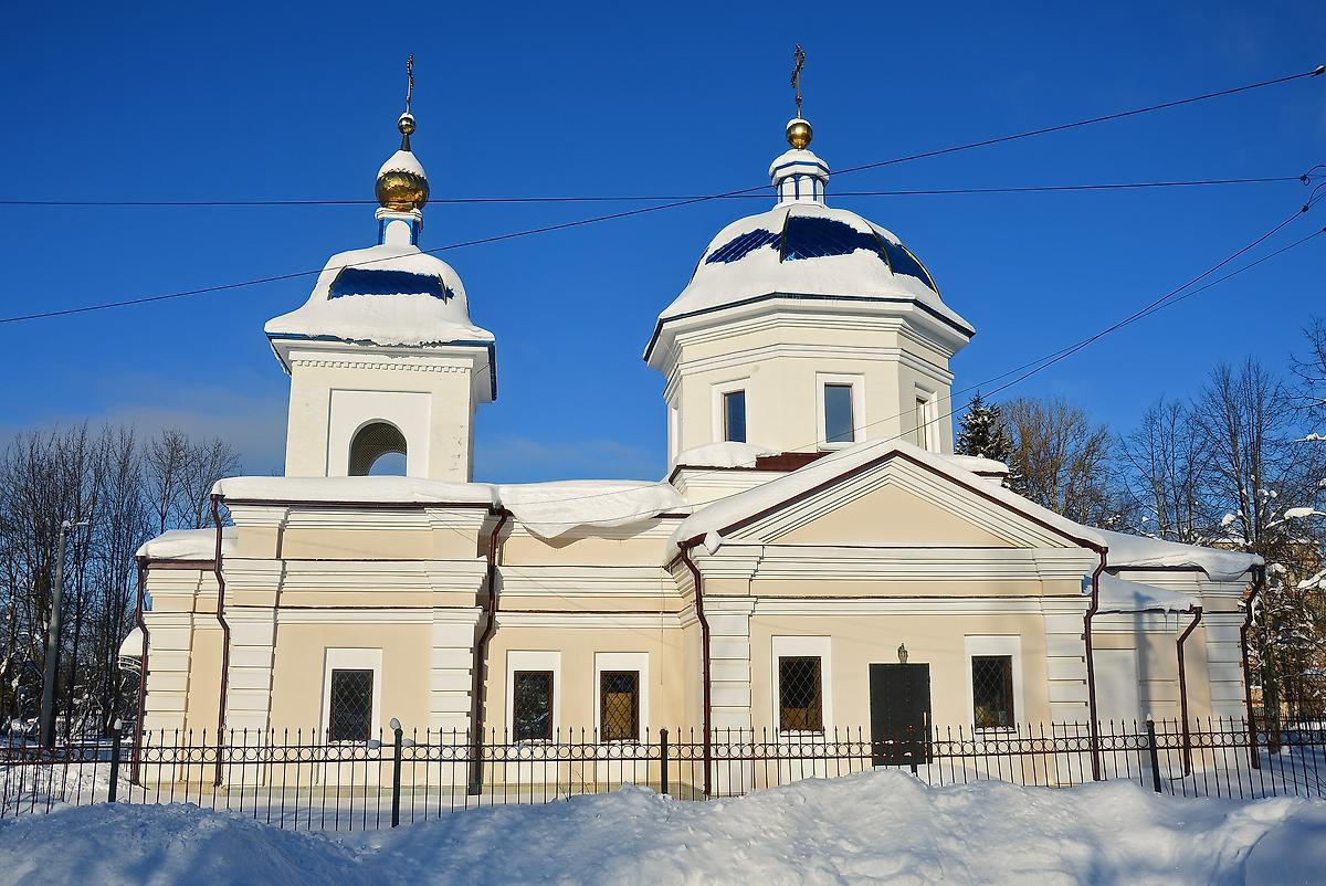 фасады. Церковь иконы Божией Матери "Всех скорбящих Радость", Кубинка-10 (Одинцовский городской округ и ЗАТО Власиха, Краснознаменск, Московская область)