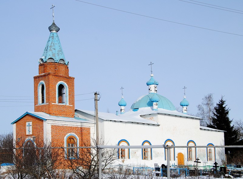 Миленино. Церковь Казанской иконы Божией Матери. фасады