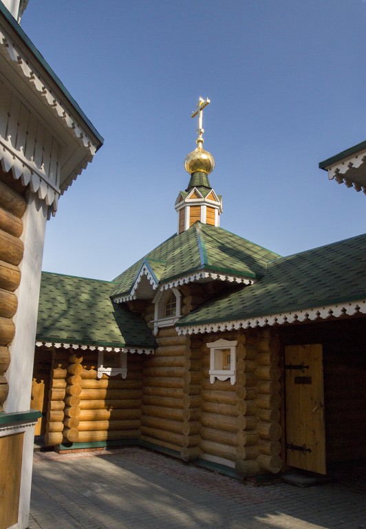 Часовня Иоасафа Печерского, Нижегородский район (Нижний Новгород, город, Нижегородская область). фасады, Купальный комплекс