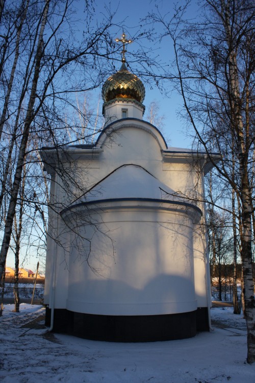 Лунево. Часовня Сергия Радонежского. фасады