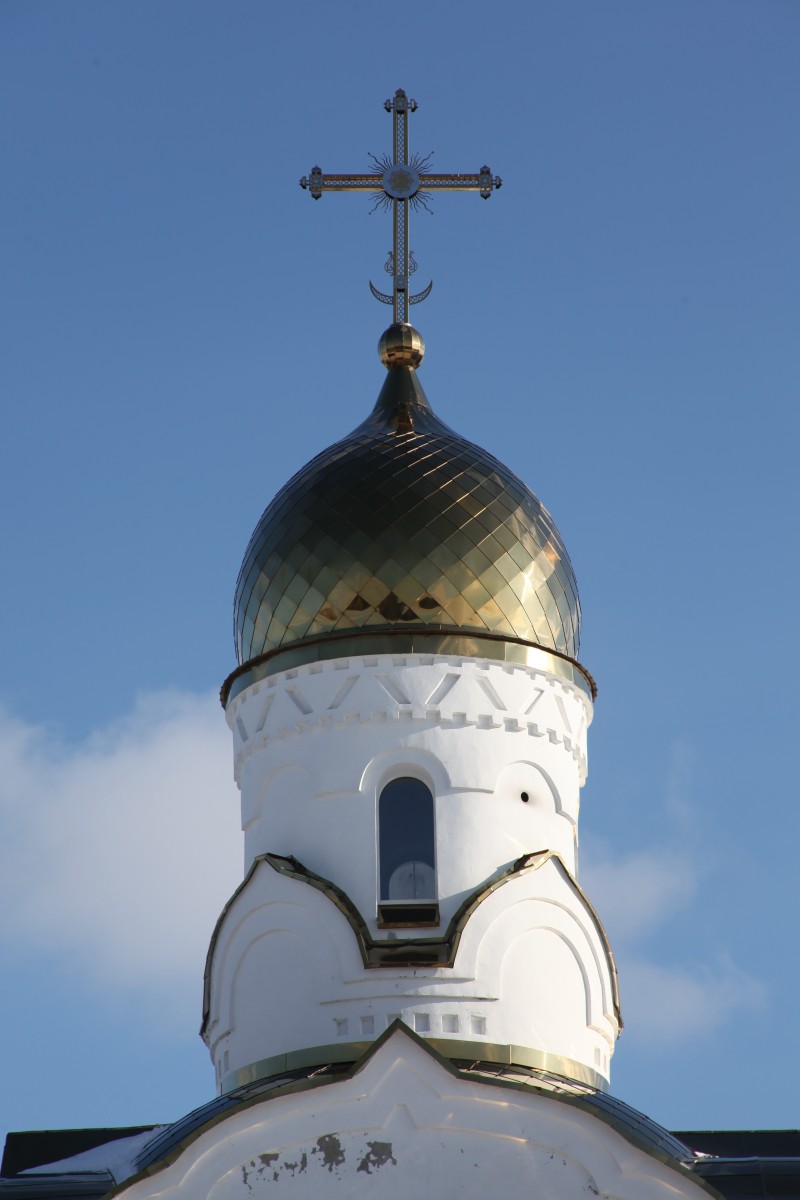 Церковь Николая Чудотворца на Никольском кладбище, Реж (Режевской район (Режевской ГО), Свердловская область). архитектурные детали, Завершение храма