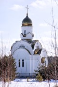 Церковь Николая Чудотворца на Никольском кладбище, Вид с северо-запада<br>, Реж, Режевской район (Режевской ГО), Свердловская область