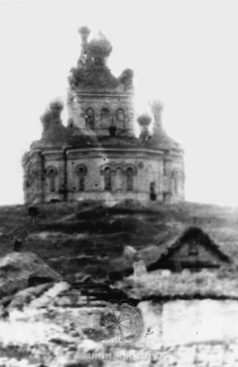 Церковь Покрова Пресвятой Богородицы, Мешковская (Верхнедонской район, Ростовская область). архивная фотография, Фото 1942 г. с аукциона e-bay.de