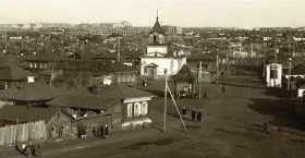 Челябинск. Церковь Вознесения Господня в посёлке Порт-Артур
